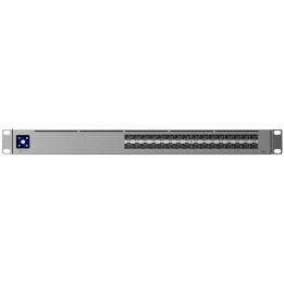 Управляван комутатор Ubiquiti USW-Pro-XG-Aggregation-EU, 32x SFP28 25G, Layer 2/3, Rackmount 1U - USW-PRO-XG-AGGREGATION-EU - 1
