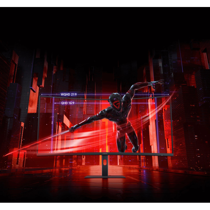 Монитор Xiaomi Curved Gaming Monitor G34WQi, 34" Ultrawide 144Hz VA - ELA6562EU - 7