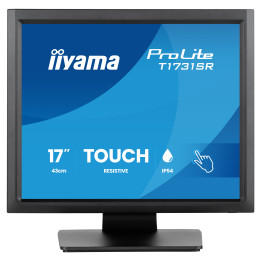 Монитор IIYAMA T1731SR-B2S, 17" XGA TN Тъчскрийн - 1