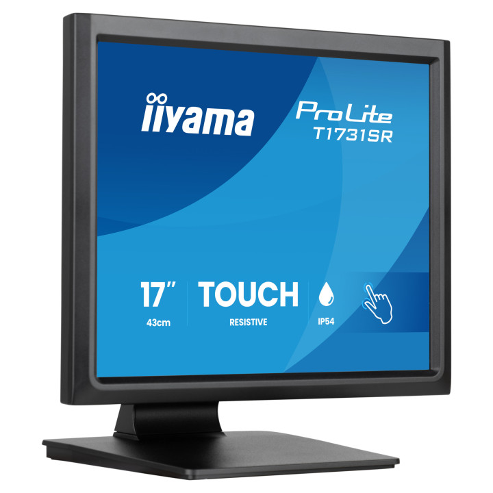 Монитор IIYAMA T1731SR-B2S, 17" XGA TN Тъчскрийн - 3