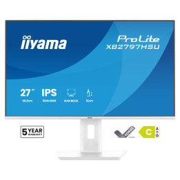 Монитор IIYAMA XB2797HSU-W1, 27" Full HD IPS, 120Hz, USB-C Hub - 1