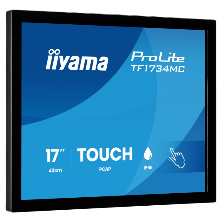 Монитор IIYAMA TF1734MC-B8X, 17" XGA TN Touchscreen, 1280x1024, Capacitive Multi-touch - 3