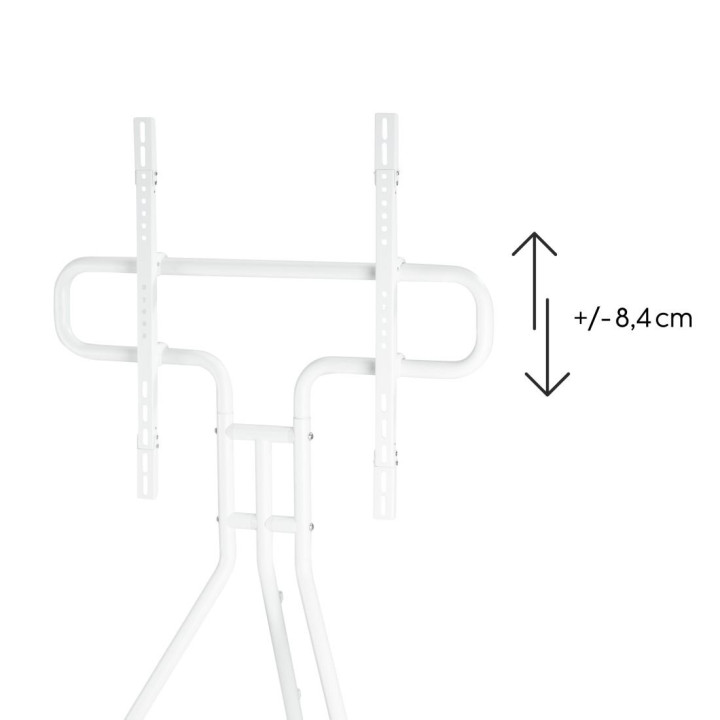 Стойка за телевизор и инреактивен дисплей HAMA Easel Design, до 75", до 40кг, бял - HAMA-220871 - 6