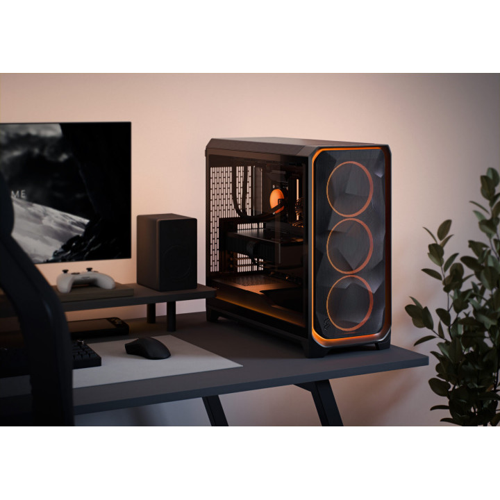 Кутия за компютър Fractal Design Meshify 3 XL, Mid Tower ATX, Black Solid - FD-C-MES3X-01 - 3