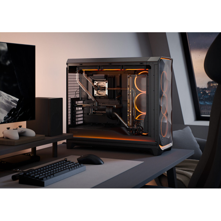 Кутия за компютър Fractal Design Meshify 3 XL, Mid Tower ATX, Black Solid - FD-C-MES3X-01 - 4