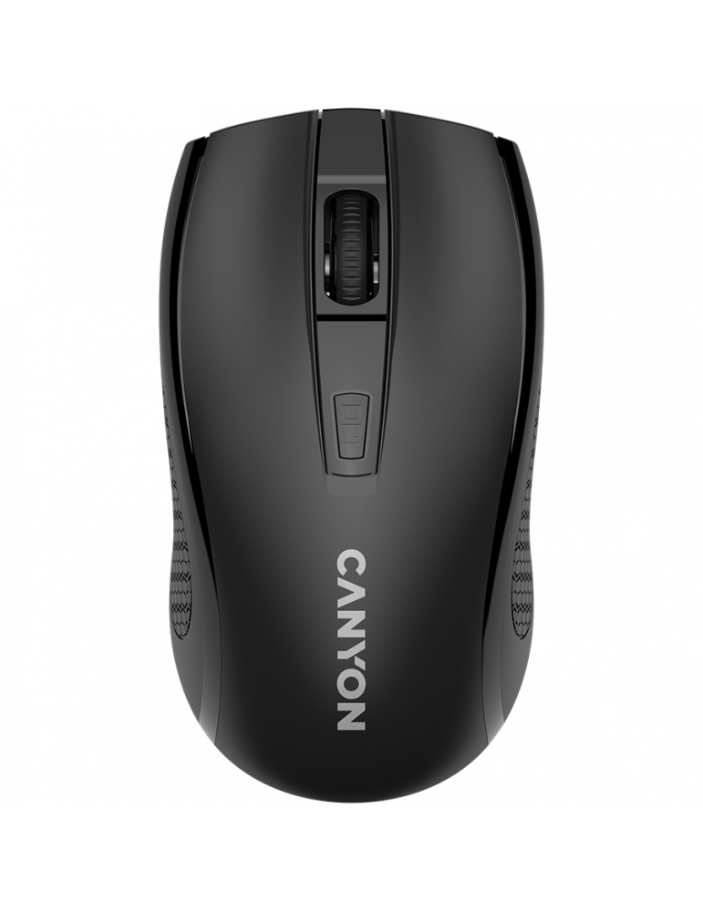 Безжична мишка Canyon MW-7, 2.4GHz, 6 бутона, черен- CNE-CMSW07B