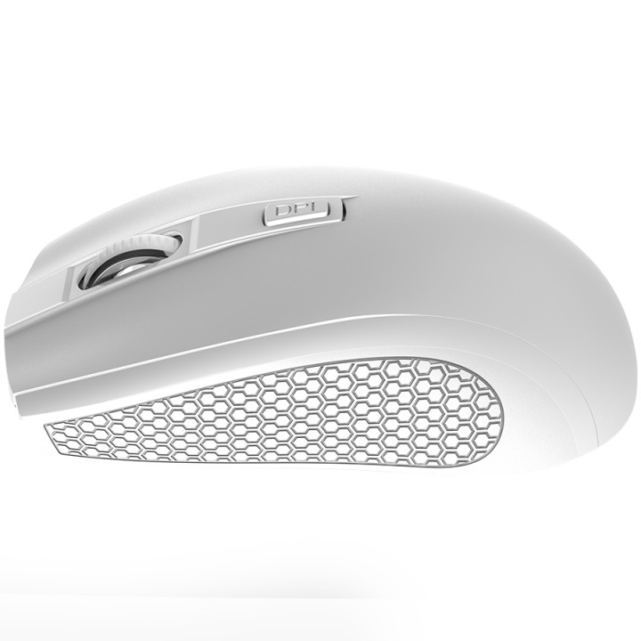 Безжична мишка Canyon MW-7, 2.4GHz, 6 бутона, бял - CNE-CMSW07W