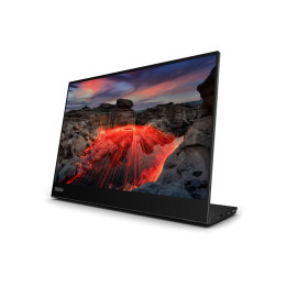 Преносим монитор LENOVO ThinkVision M14t G2, 14" IPS 2240x1400 Touch - 63FDUAT6WL - 1