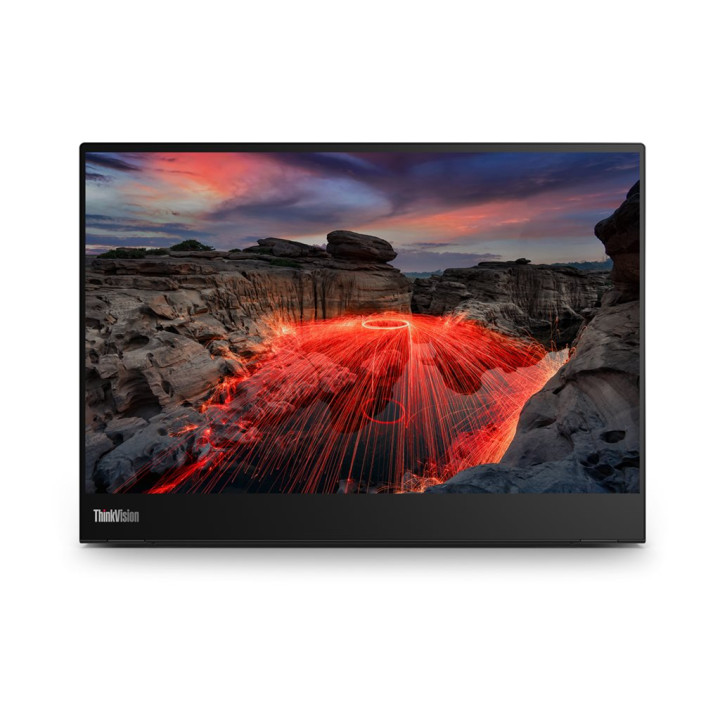 Преносим монитор LENOVO ThinkVision M14t G2, 14" IPS 2240x1400 Touch - 63FDUAT6WL - 6