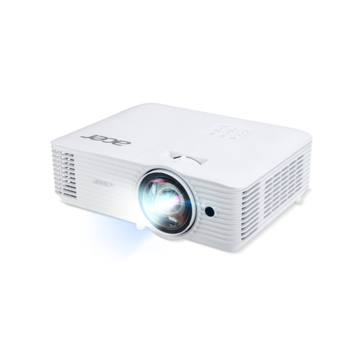 Мултимедиен проектор Acer S1287n, XGA (1024x768), 4000 ANSI Lumens, DLP Short Throw 0.62:1 - MR.JYW11.001 - 1