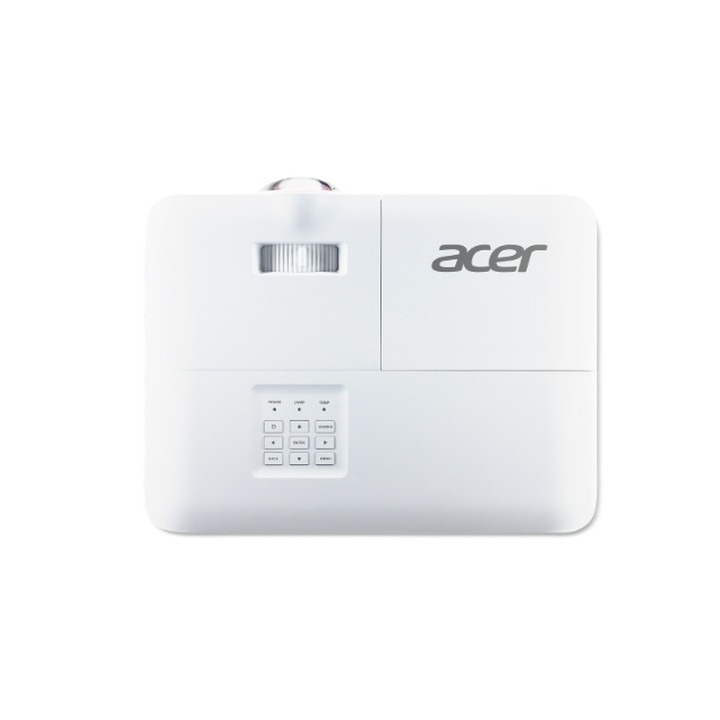 Мултимедиен проектор Acer S1287n, XGA (1024x768), 4000 ANSI Lumens, DLP Short Throw 0.62:1 - MR.JYW11.001 - 4