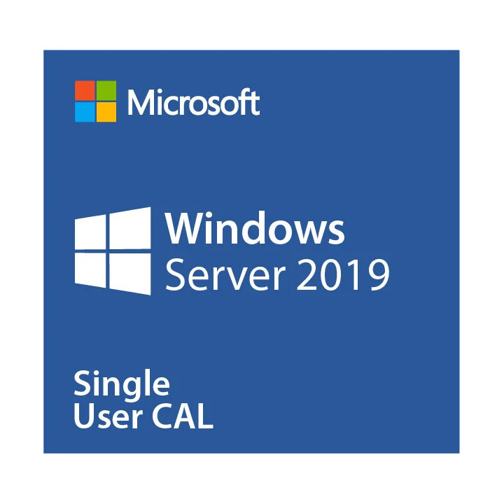 Софтуер Microsoft Windows Server CAL 2019 English 1pk DSP OEI 1 Clt User CAL, 1 потребител лиценз - R18-05848S - 1