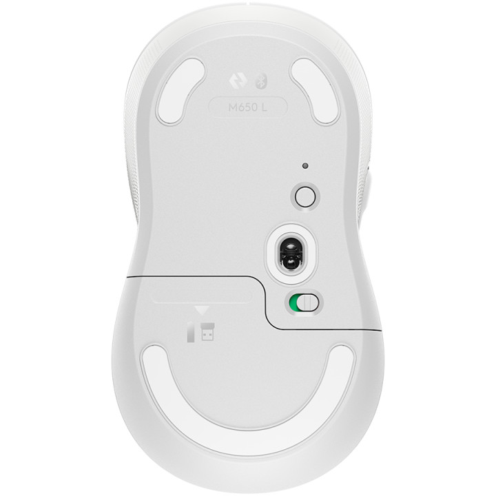 Bluetooth мишка Logitech Signature M650 Large, OFF-WHITE - 910-006349