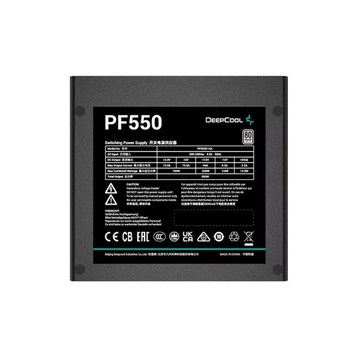Захранване DeepCool Gamer Storm PF550X, 550W 80 Plus BRONZE - R-PF550X-HD0B-JGEU - 5