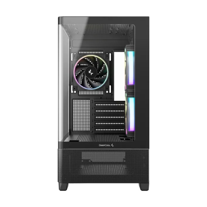 Кутия за компютър DeepCool CG380U-3F, Mini Tower, Micro-ATX, 3x120mm ARGB вентилатори - R-CG380U-BKAGM3-G - 2
