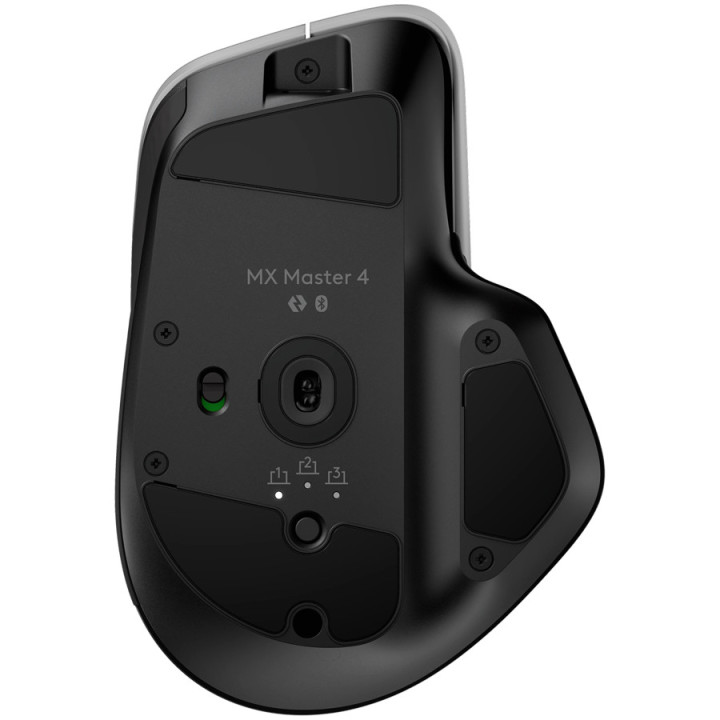 Безжична мишка Logitech MX Master 4 for Mac, Space Black, Bluetooth 5.1, 8 бутона, 1000 DPI - 910-007577 - 4