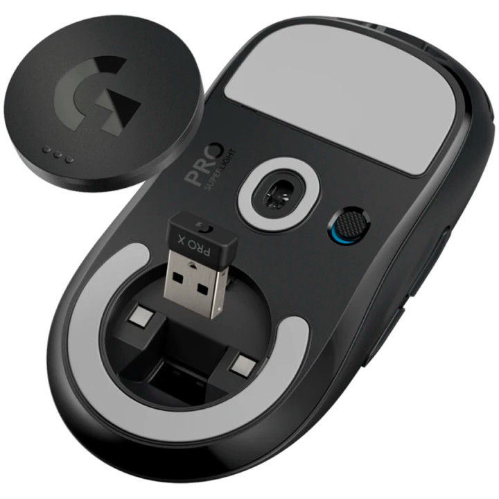 Безжична геймърска мишка Logitech G PRO X SUPERLIGHT 2c, Compact Wireless, Hero 2 Sensor, 44000 DPI, Black - 910-007531 - 5