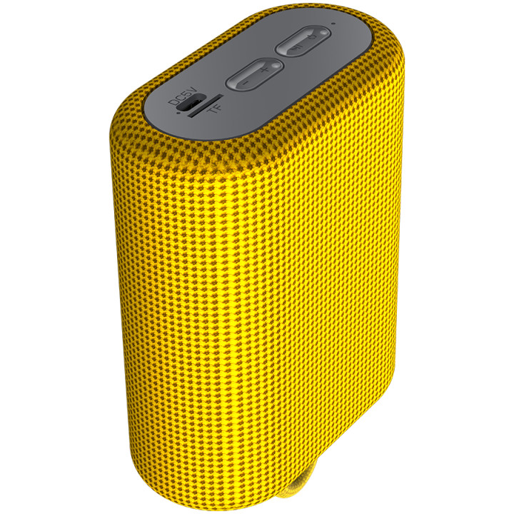 Bluetooth колонка Canyon BSP-4,  BT V5.0, BLUETRUM AB5365A, TF card support, Type-C USB port, Yellow - CNE-CBTSP4Y