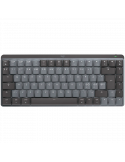 Безжична геймърска клавиатура Logitech MX Mechanical Mini for Mac, SPACE GREY,  US, 2.4GHZ/BT, TACTILE - 920-010837