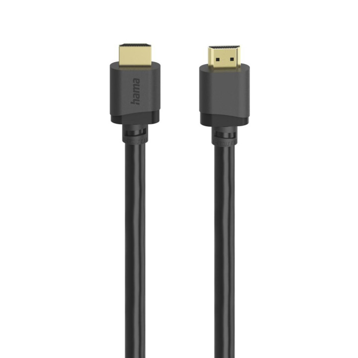 Кабел HAMA, HDMI мъжко - HDMI мъжко, 8K 60Hz, 48 Gbit/s, позлатени конектори, 3 м - HAMA-202029 - 1