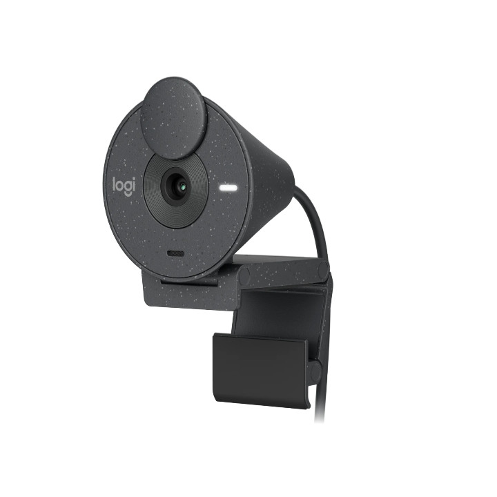 Уебкамера Logitech Brio 300, Full HD, USB-C - 960-001436 - 1