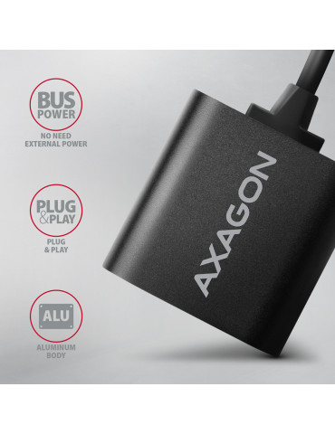 Звукова карта Axagon USB с 15см кабел. - ADA-12