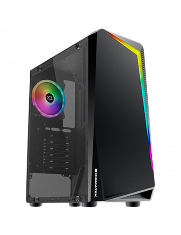 Кутия за компютър Xigmatek Vortex EN46171, ATX, Rainbow LED Front Panel, TG