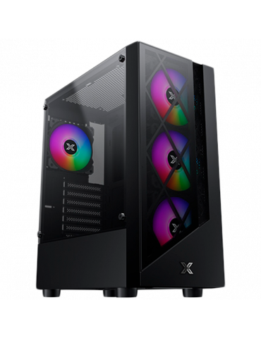 Кутия за компютър Xigmatek Duke EN49158, ATX, Meshed & TG