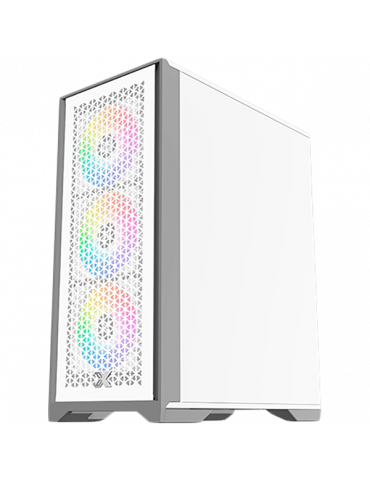 Кутия за компютър Xigmatek LUX S Arctic EN48298 White, ATX, TG