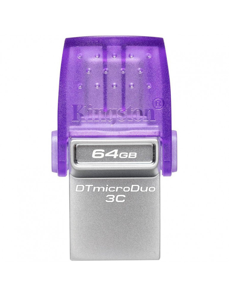 Флаш памет Kingston 64GB DataTraveler microDuo 3C 200MB/s dual USB-A   USB-C - DTDUO3CG3/64GB