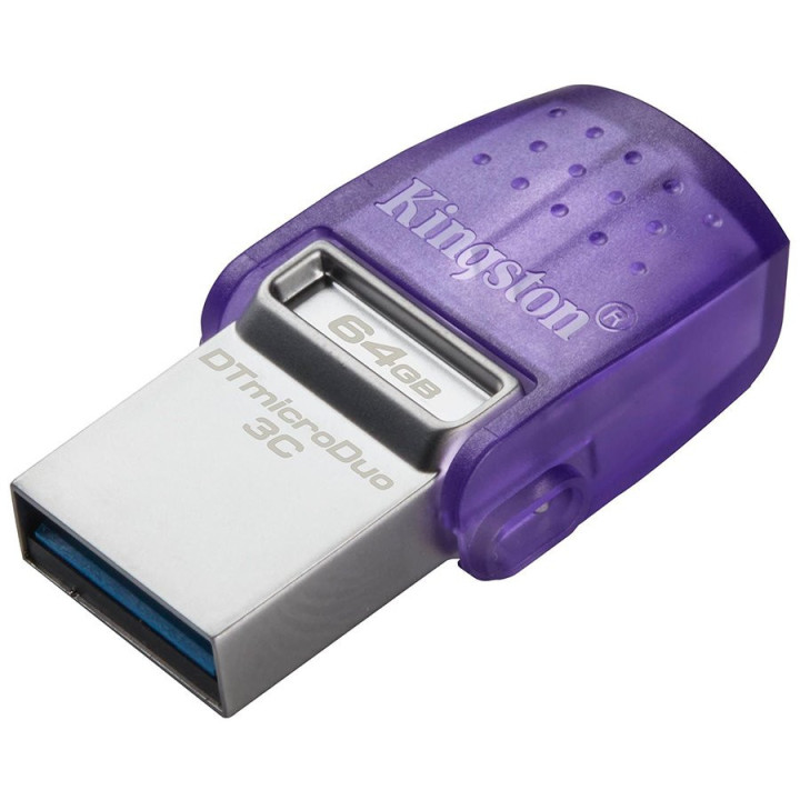 Флаш памет Kingston 64GB DataTraveler microDuo 3C 200MB/s dual USB-A   USB-C - DTDUO3CG3/64GB
