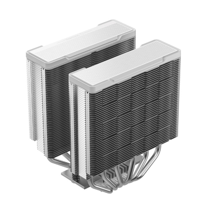 Охладител за процесор DeepCool AG620 G2, Въздушно охлаждане, Dual-Tower, LGA1700/LGA1851/AM4/AM5, бял - R-AG620-WHNPMG2-G - 6