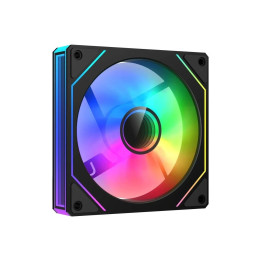 Вентилатор DeepCool CG530, 120mm, Addressable RGB, 500-1800 RPM, Fluid Dynamic Bearing, черен - R-EDF120-BKAPR17-G-1 - 1