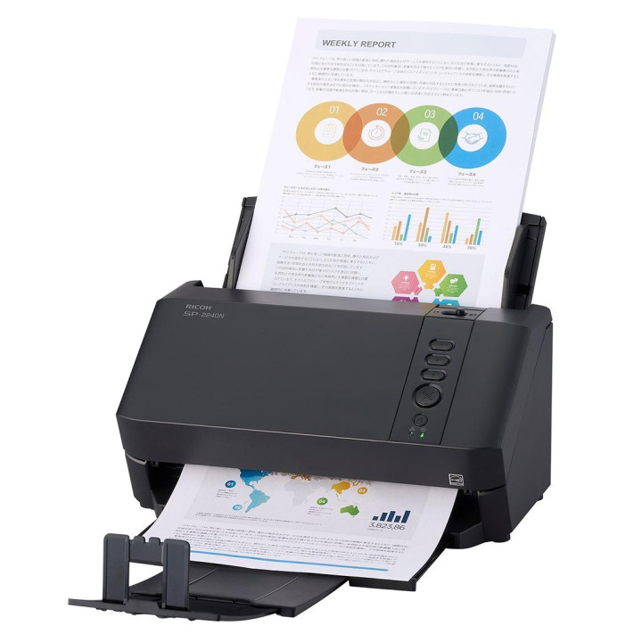 Скенер Ricoh SP-2240N, A4, ADF, USB 3.2, 40ppm - PA03880-B001 - 3