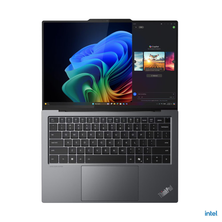 Лаптоп Lenovo ThinkPad X9-14 G1 Aura Edition, 14" OLED WUXGA, Intel Core Ultra 7 258V, 32GB LPDDR5X, 512GB SSD, Windows 11 Pro -