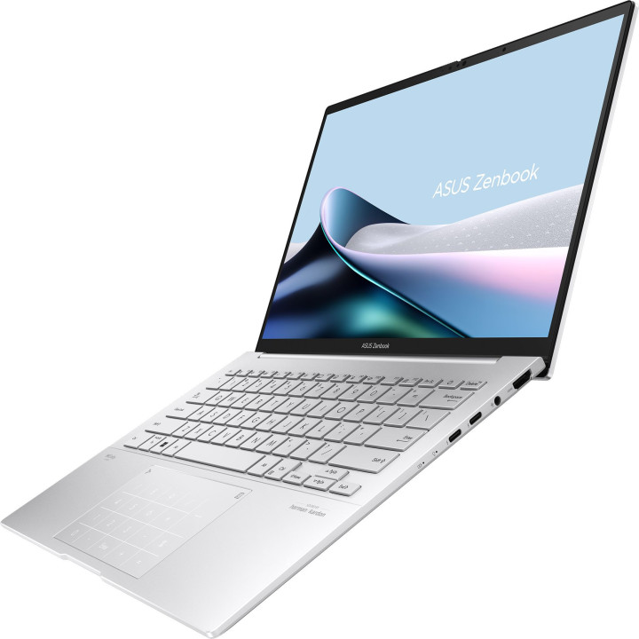 Лаптоп ASUS Zenbook 14 UX3405CA-ST1100W, 14" 3K OLED, Intel Core Ultra 7 255H, 16GB DDR5, 1TB SSD, Windows 11 Home - 90NB14W2-M0