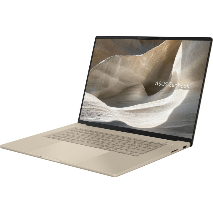 Лаптоп ASUS Zenbook A16 UX3607OA-SQ485W, 16" 3K OLED, Qualcomm Snapdragon X2, 48GB LPDDR5, 512GB SSD, Windows 11 Home - 90NB17W1