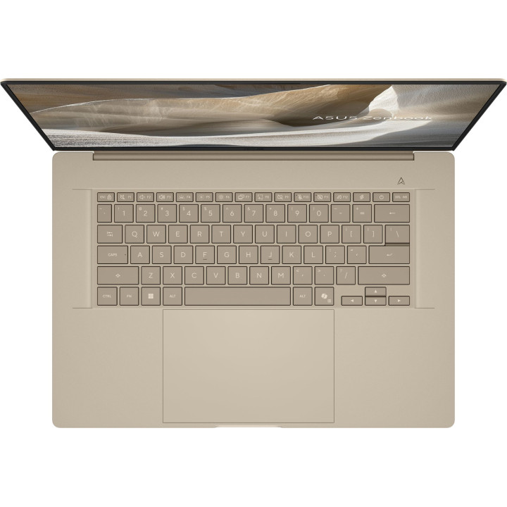 Лаптоп ASUS Zenbook A16 UX3607OA-SQ485W, 16" 3K OLED, Qualcomm Snapdragon X2, 48GB LPDDR5, 512GB SSD, Windows 11 Home - 90NB17W1