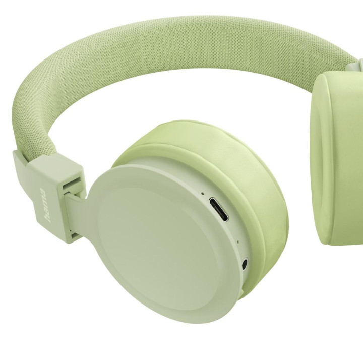 Bluetooth слушалки HAMA Freedom Lit III, On-Ear, Bluetooth 5.4, зелен - HAMA-221769 - 6