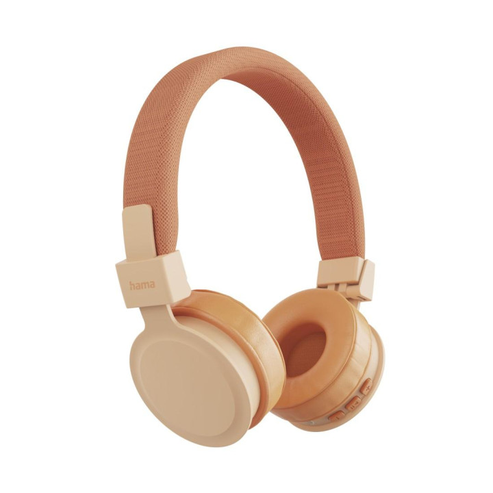Bluetooth слушалки HAMA Freedom Lit III, On-Ear, Оранжев - HAMA-221770 - 4