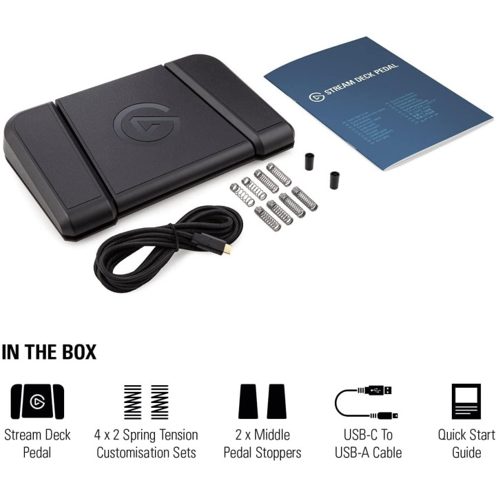 Контролер Elgato Stream Deck Pedal - 10GBF9901 - 9