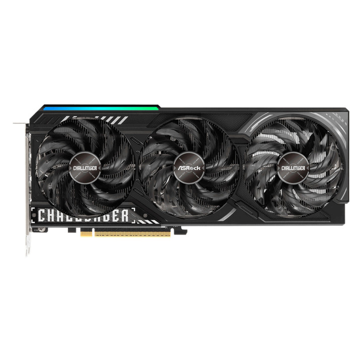 Видео карта ASROCK RX 9070 XT Challenger, 16GB GDDR6 256-bit 20Gbps - RX9070XT CL 16G - 2