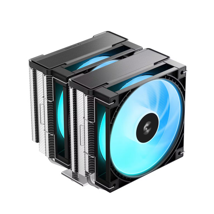 Охладител за процесор DeepCool AG620 G2 ARGB, 2x120mm ARGB вентилатора, TDP 270W - R-AG620-BKAMMG2-G - 1