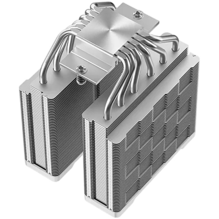 Охладител за процесор DeepCool AG620 G2 WH, Въздушно охлаждане, 2x120mm вентилатора, TDP 270W, бял - R-AG620-WHNPMG2-G - 3