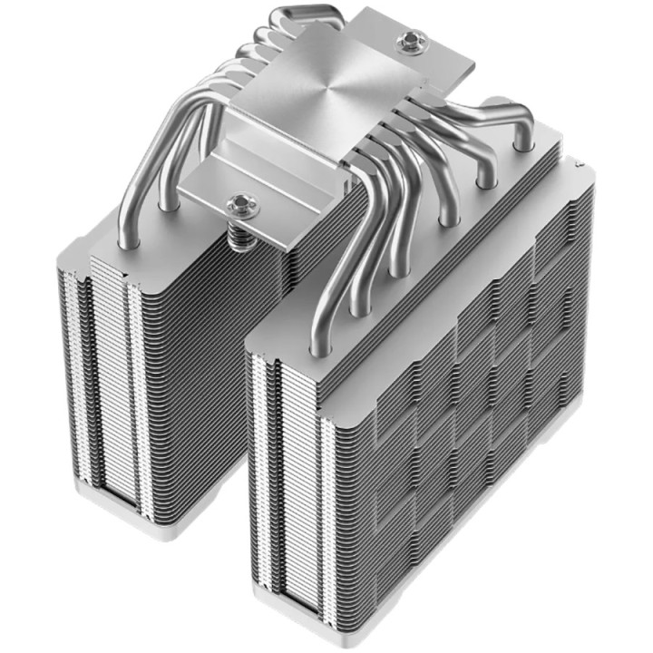 Охладител за процесор DeepCool AG620 G2 WH ARGB, 2x120mm PWM ARGB, TDP 270W - R-AG620-WHAMMG2-G - 2