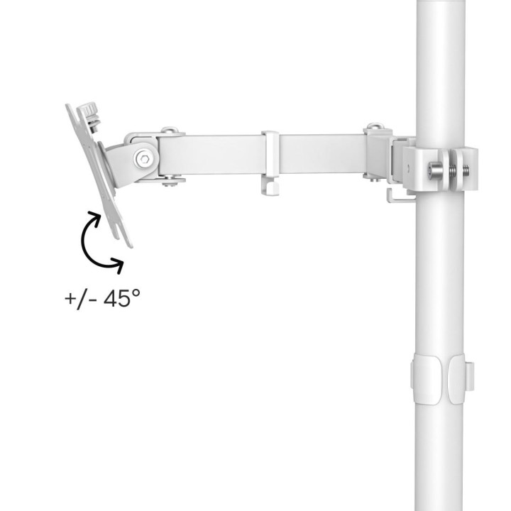 Стойка за монитор HAMA, 13"-35", подвижна, 12kg, бял - HAMA-220902 - 2