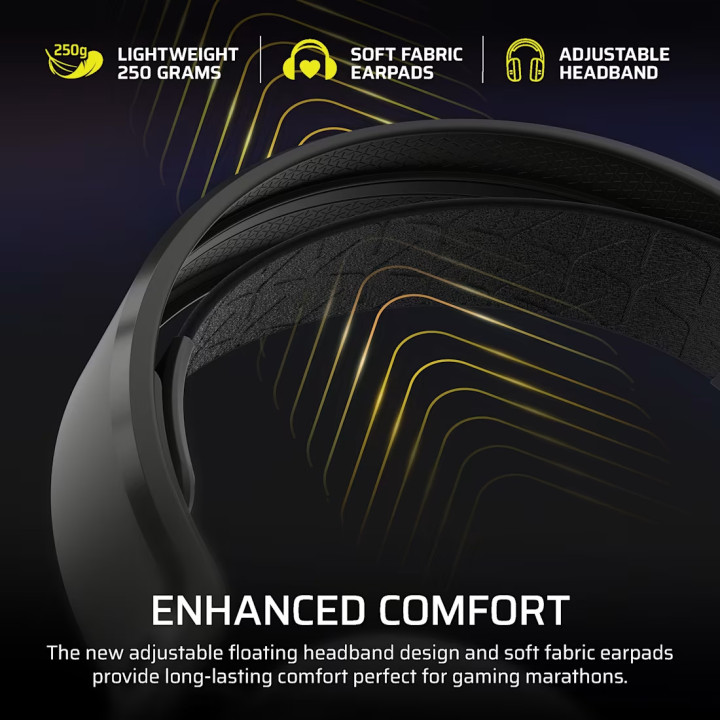 Безжична геймърска мишка CORSAIR HS35 V3 Black - CA-9011401-WW - 7