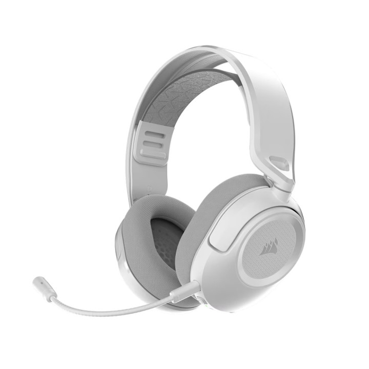Безжична геймърска мишка CORSAIR HS35 V3 White - CA-9011402-WW - 1