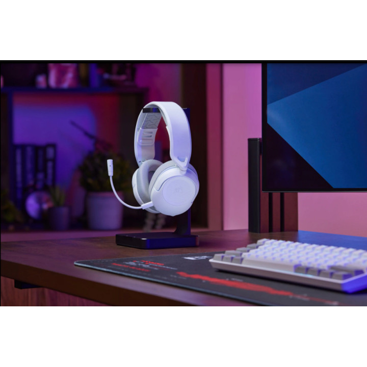 Безжична геймърска мишка CORSAIR HS35 V3 White - CA-9011402-WW - 3