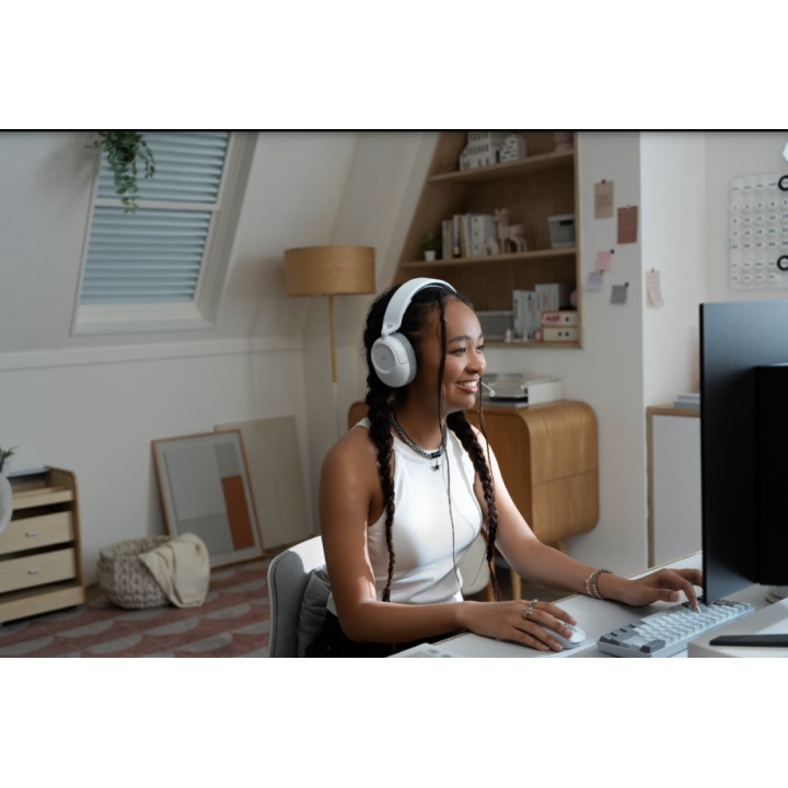 Безжична геймърска мишка CORSAIR HS35 V3 White - CA-9011402-WW - 8